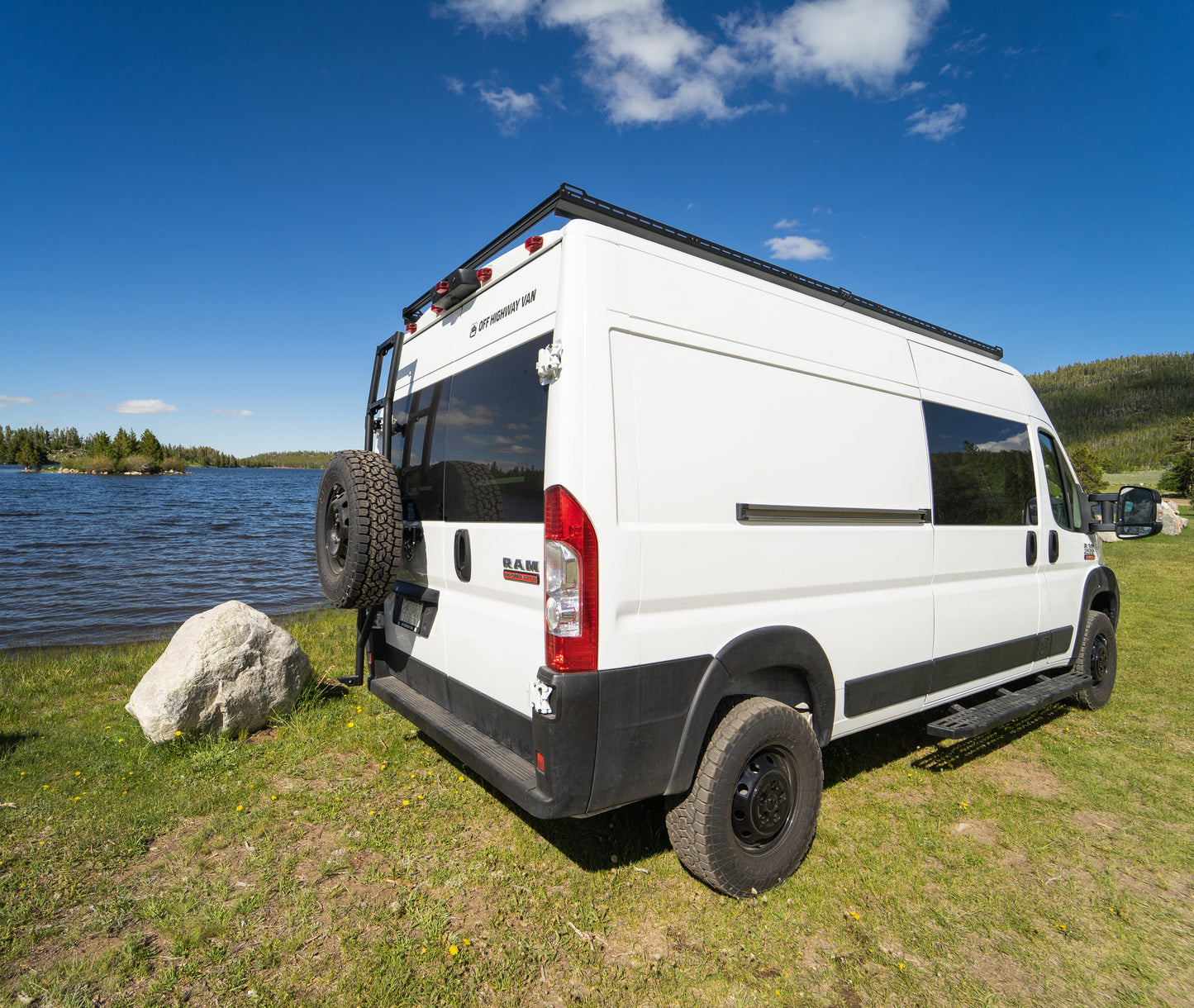 RAM ProMaster Ladder Tire Carrier